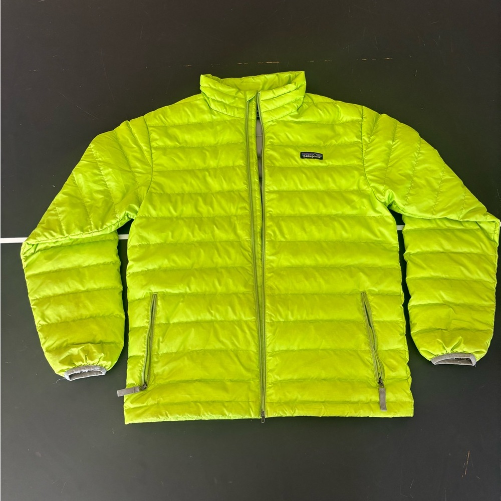 Bright Green Puffer Jacket